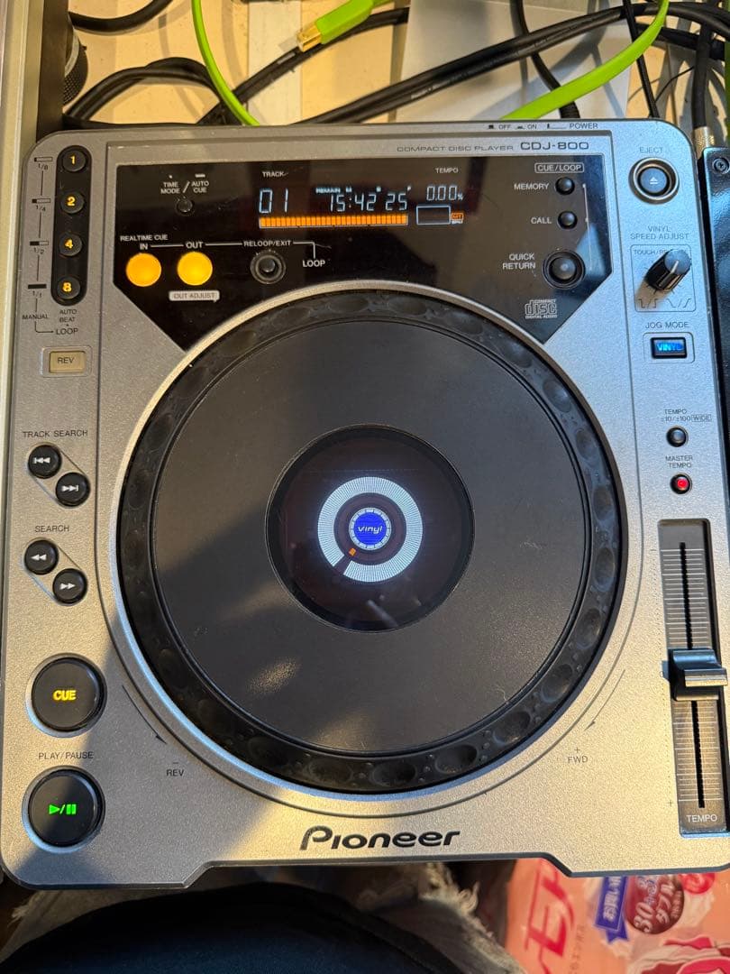 Pioneer CDJ-800 2台セット 付属品有り