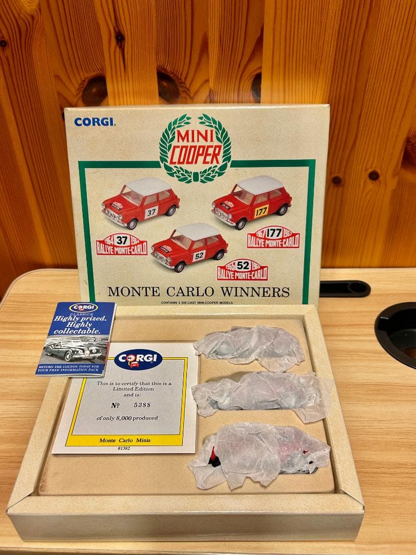 コーギー　ミニクーパー　モンテカルロ　ウイナーズ　限定8000台