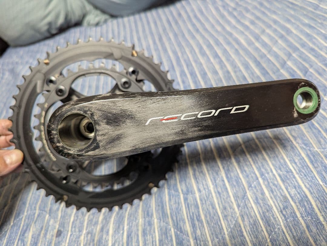 カンパニョーロ レコード クランク 12速 50-34美品