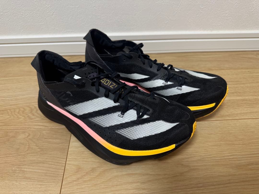 【匿名配送】アディダス アディゼロ アディオスプロ3 26.0cm【美品】