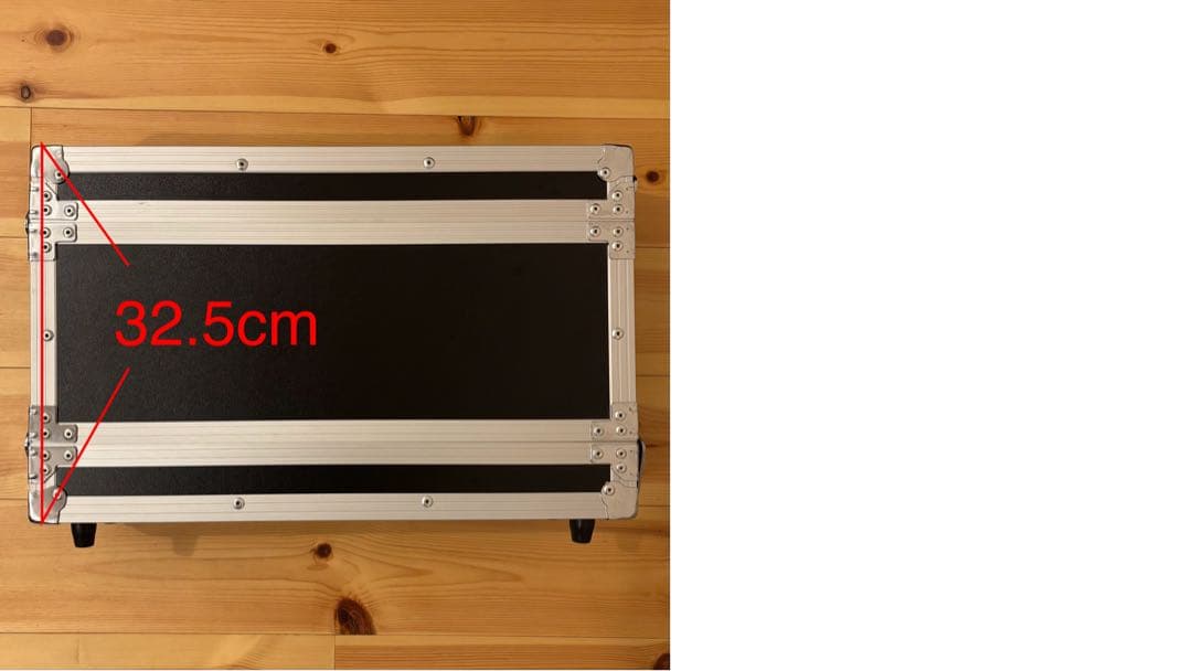 2U ブラックラックケース 32.5cm