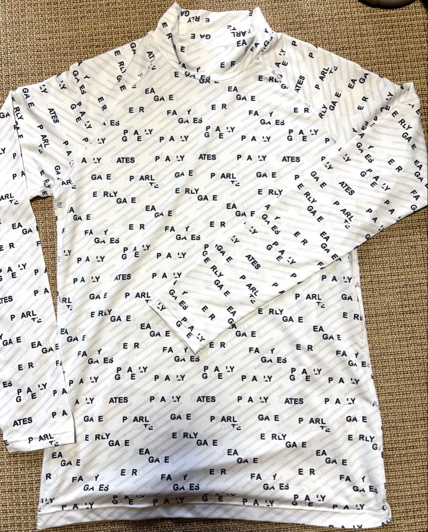 新品未使用 パーリーゲイツ/長袖ハイネックカットソー(6)XL