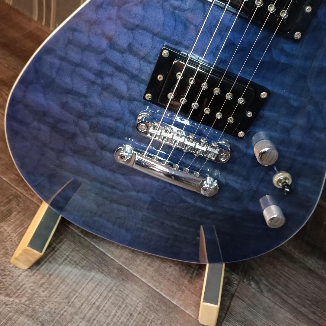 美品 FERNANDES フェルナンデス エレキギター キルトメイプル ストラト