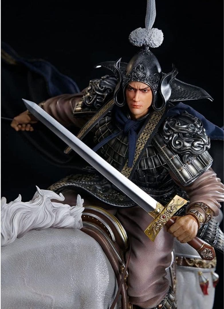 三国志 趙雲 フィギュア　特大サイズ