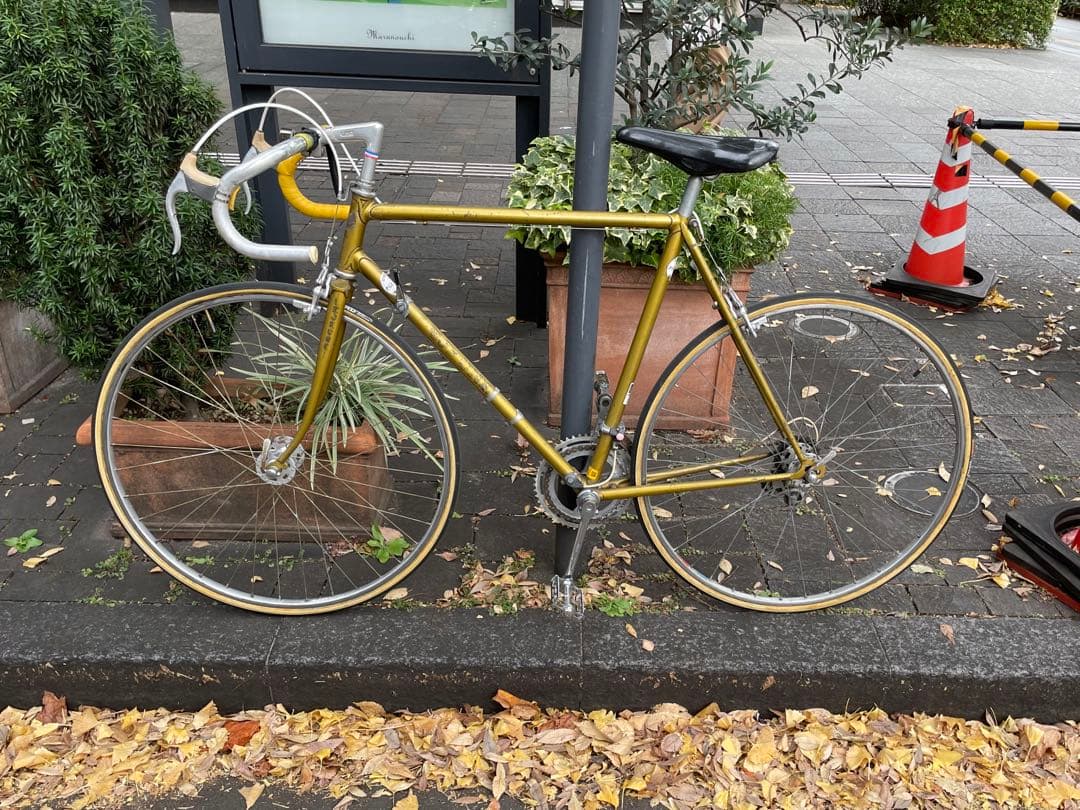 ビンテージバイク　リストア自転車　ロードバイク