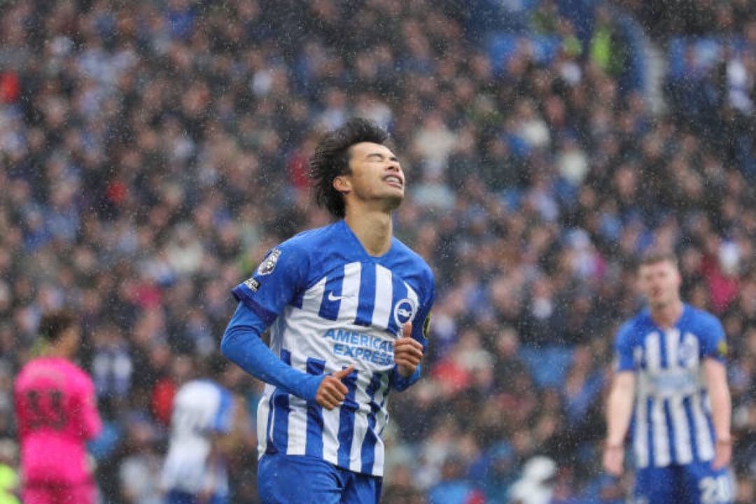 ブライトン　ユニフォーム　三笘薫　プレミアリーグ　23/24（H）