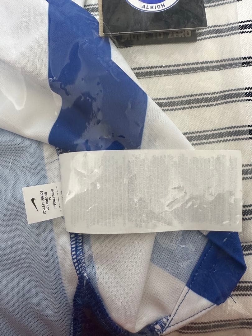 ブライトン　ユニフォーム　三笘薫　プレミアリーグ　23/24（H）