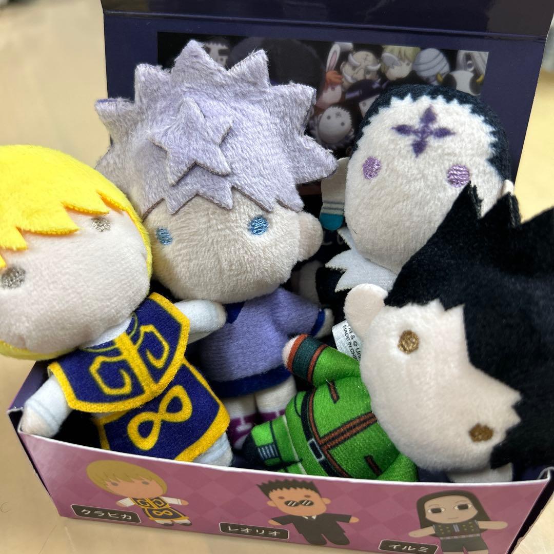 HUNTER×HUNTER ぬいぐるみ セット バッジ付き　ユニバーサルスタジオ