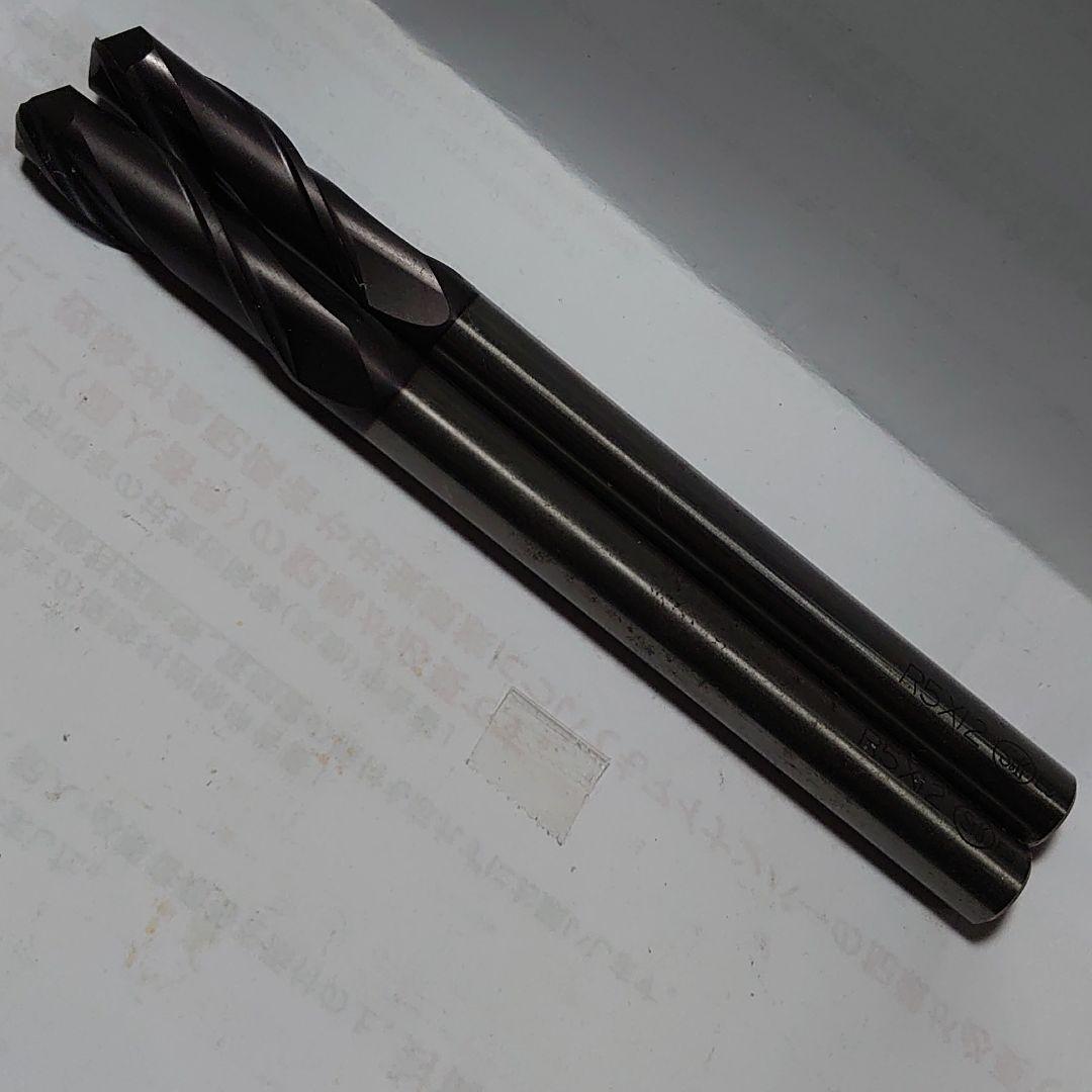 Φ12 2本SAコーティング超硬ラジアス2枚刃ロングシャンク