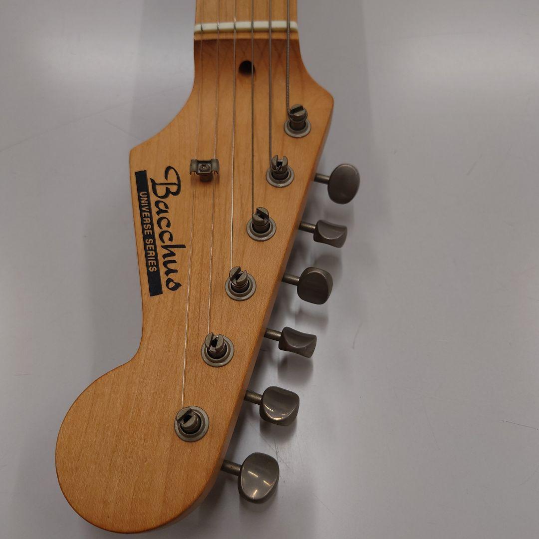 Bacchus ストラトキャスタータイプ エレキギター ブラック