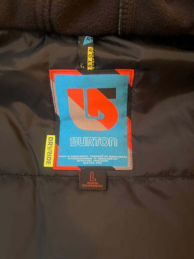 Burton バートン KIDSキッズ スノーボードウエアL 小学生子供 150