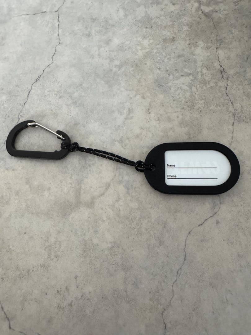 TFW49　キャディーバッグ　ベージュ　ネームタグ付き