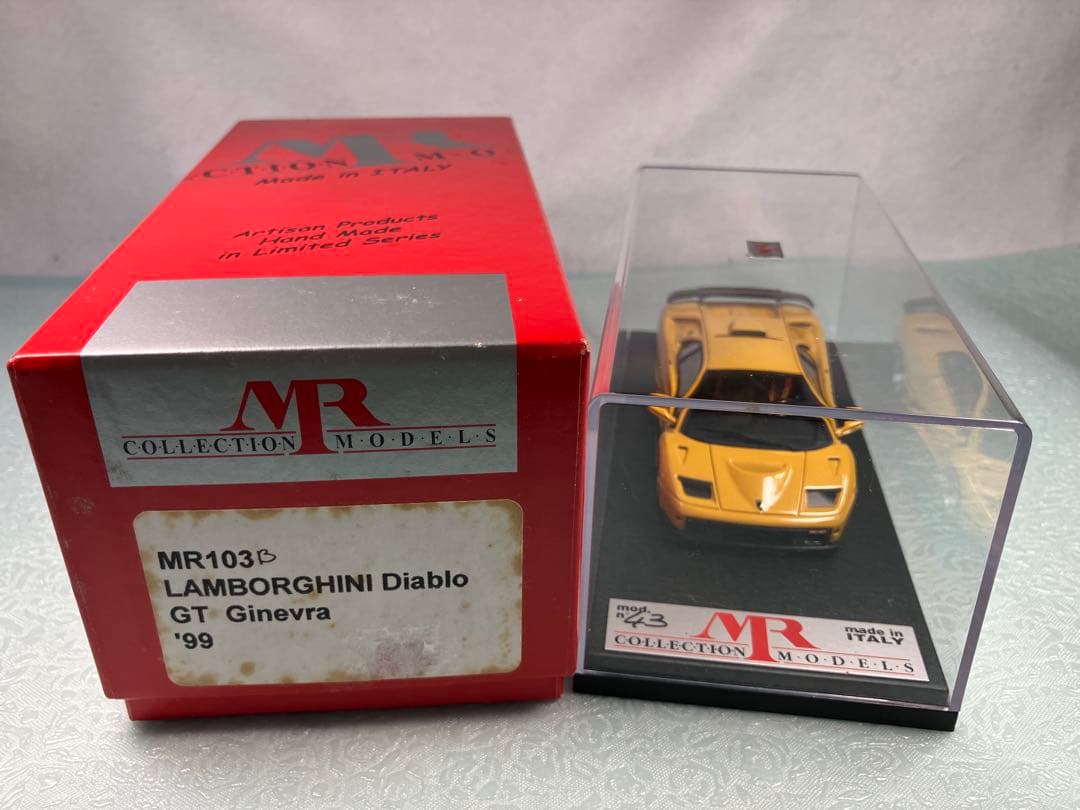 MRコレクションランボルギーニ ディアブロGT 1999年ジュネーヴモータショー