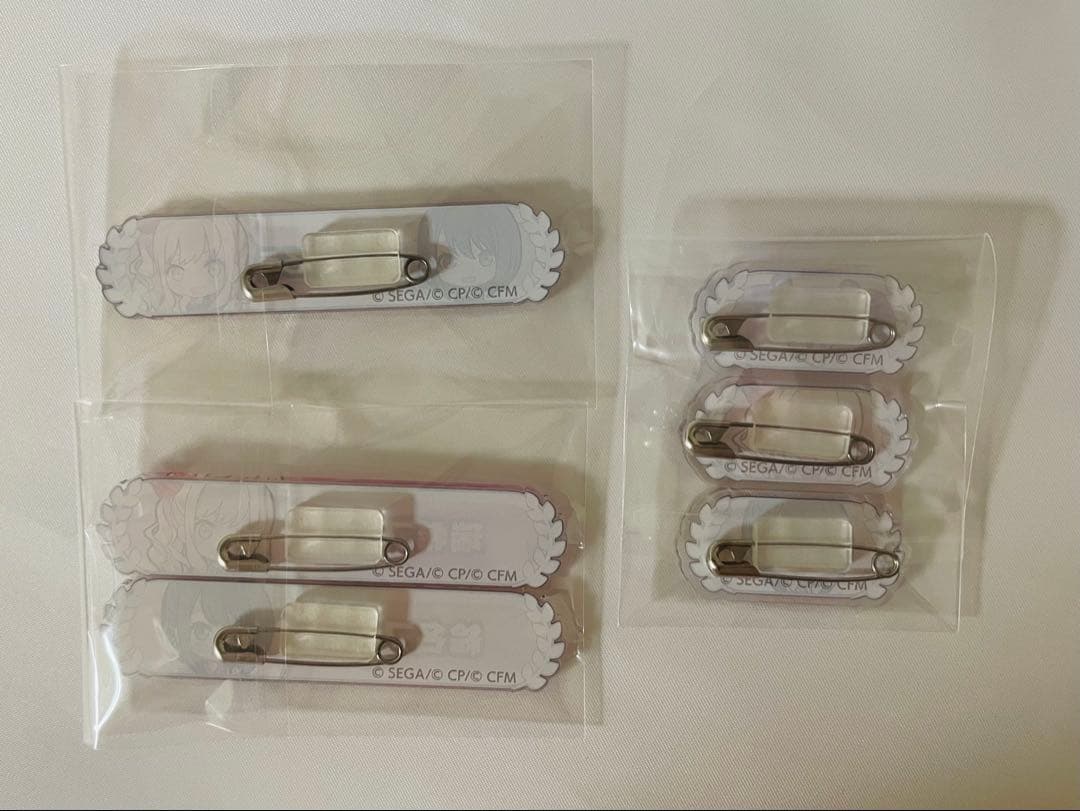 プロセカ 暁山瑞希 東雲絵名 アクリル称号バッジ