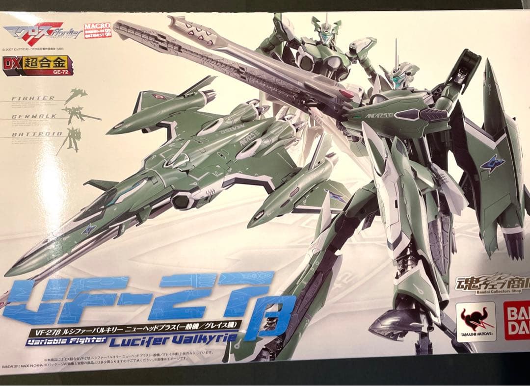 未開封　DX超合金 VF-27β ルシファーバルキリー　ニューヘッド　グレイス機
