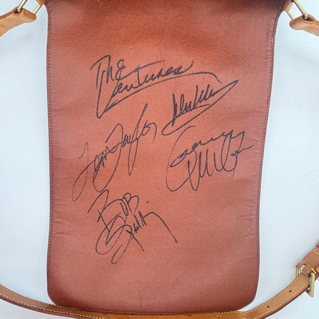 ベンチャーズ　サイン入　LOUIS VUITTON モノグラム ミュゼット