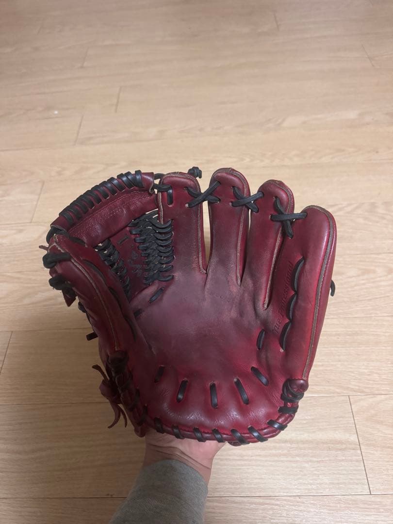 Slugger 硬式グローブ 赤