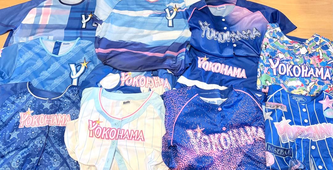 ベイスターズ　歴代ガルフェスユニフォーム【11枚セット】