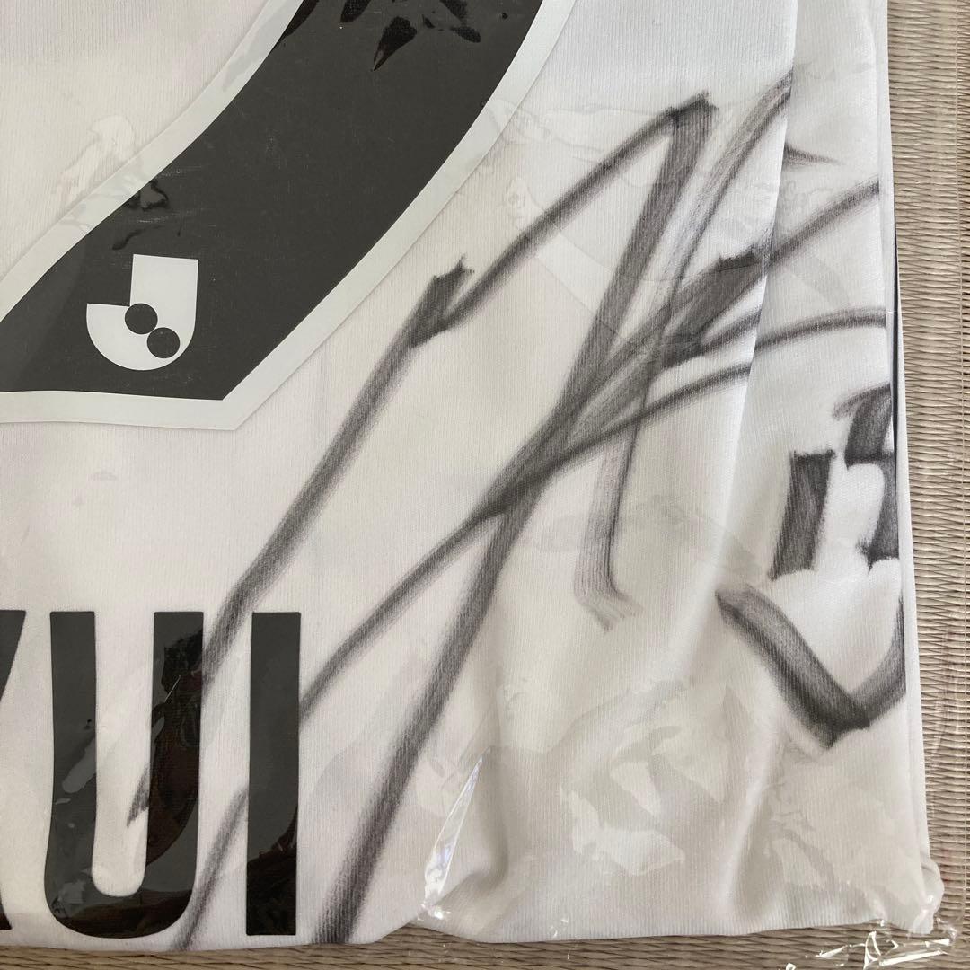 松本山雅FC 菊井悠介選手 実着用 ユニフォーム 直筆サイン入り