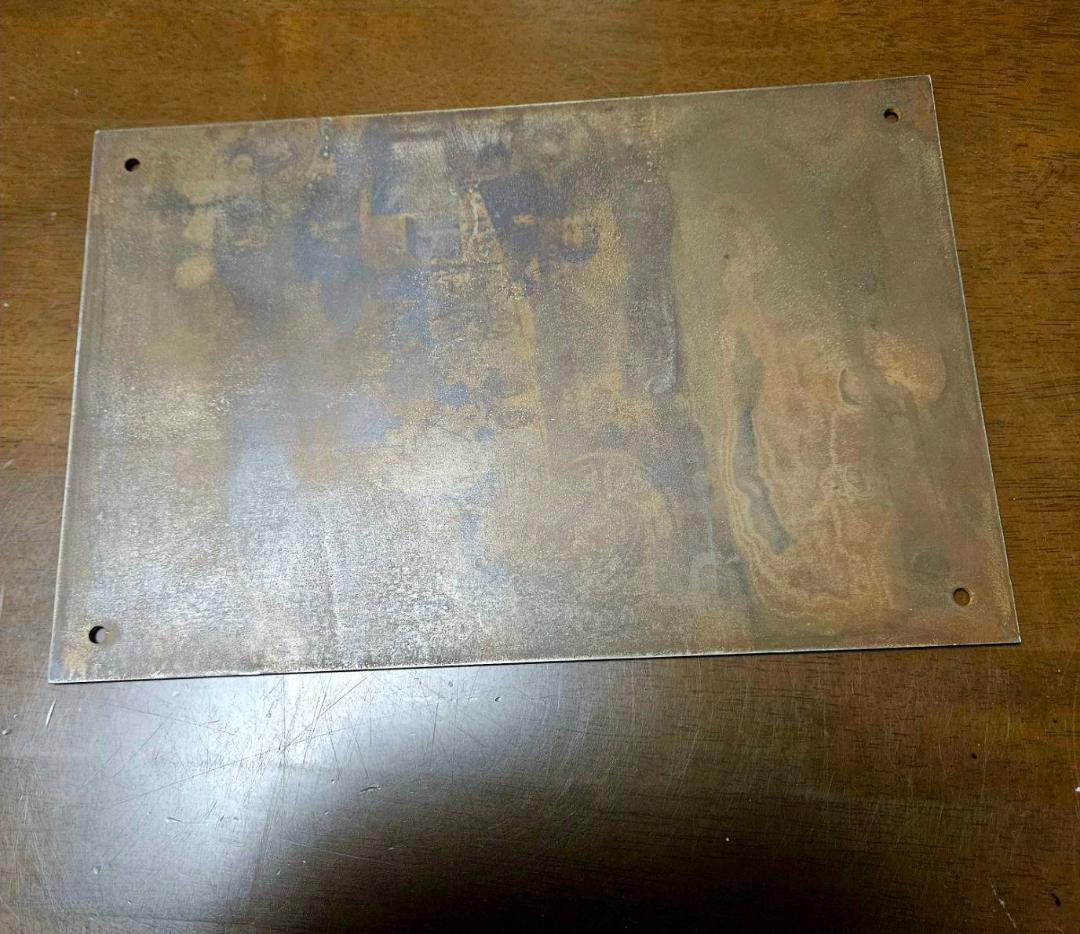 【新品未使用】SHOP用Double RL 銅板看板スタイル蒸気機関車（非売品)