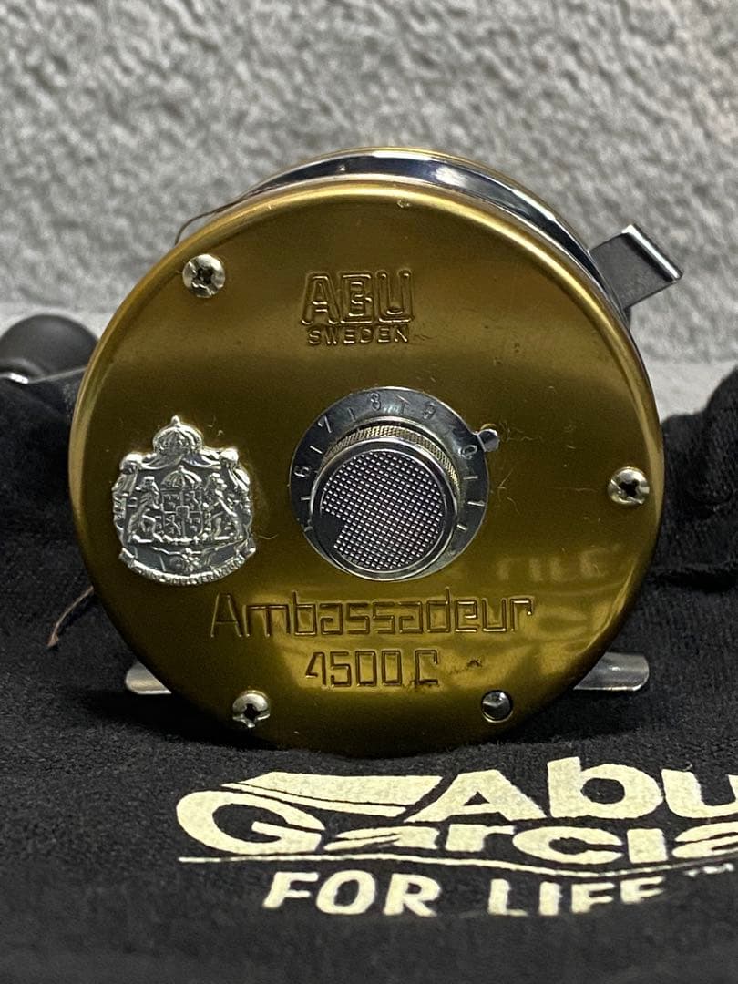 アブ　アンバサダー　4500c ゴールド　希少　美品　Abu Garcia