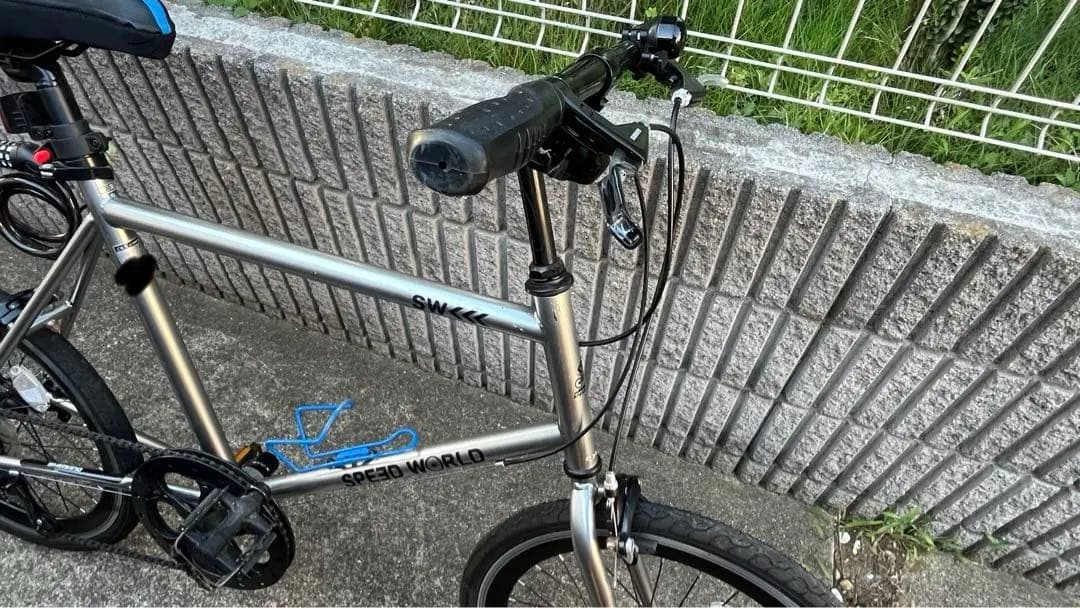 ミニベロ　20インチ　7段変速　整備済　クイックリリース
