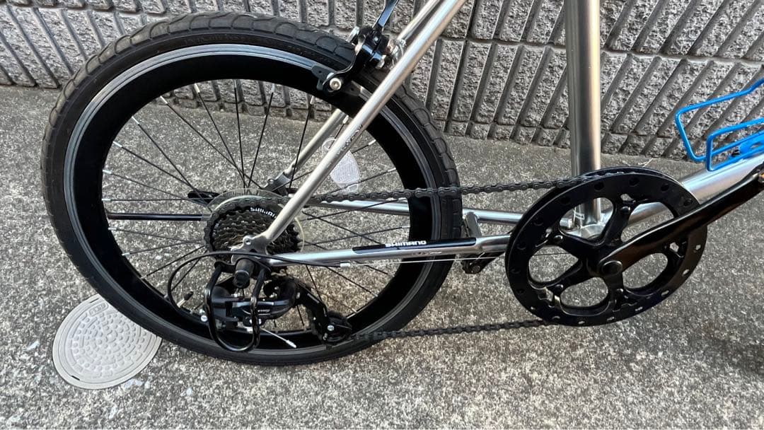 ミニベロ　20インチ　7段変速　整備済　クイックリリース