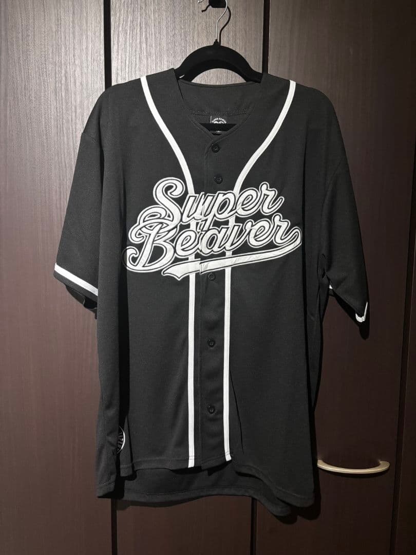 SUPER BEAVER　ベースボールTシャツ　ブラック　XLサイズ