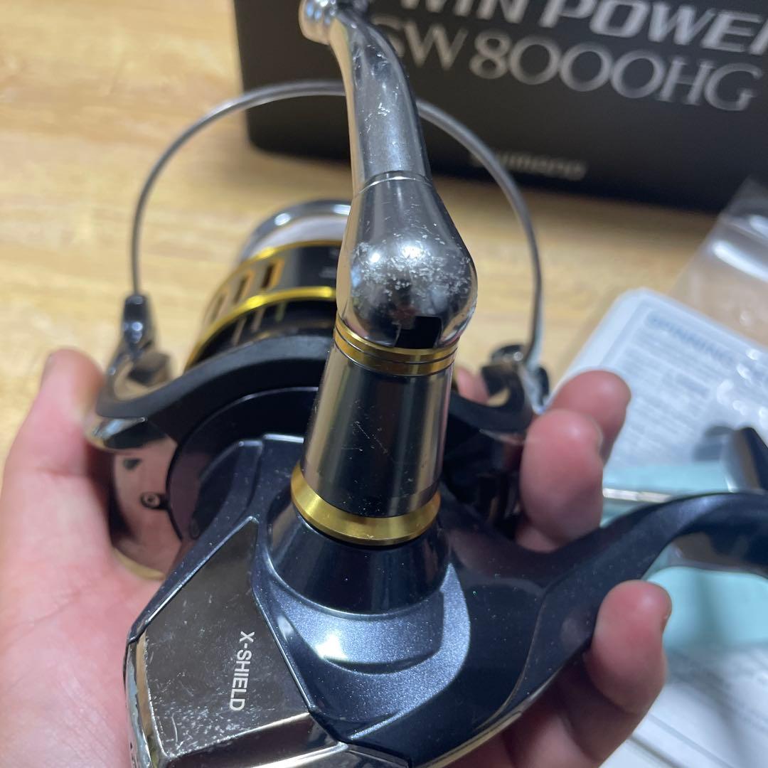 SHIMANO TWIN POWER SW8000HG スピニングリール