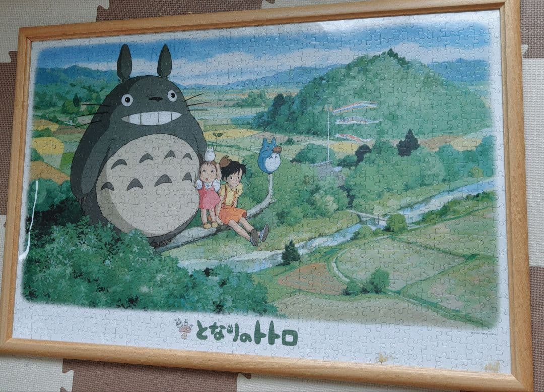 となりのトトロパズル 1000 ピース 完成品 4セット