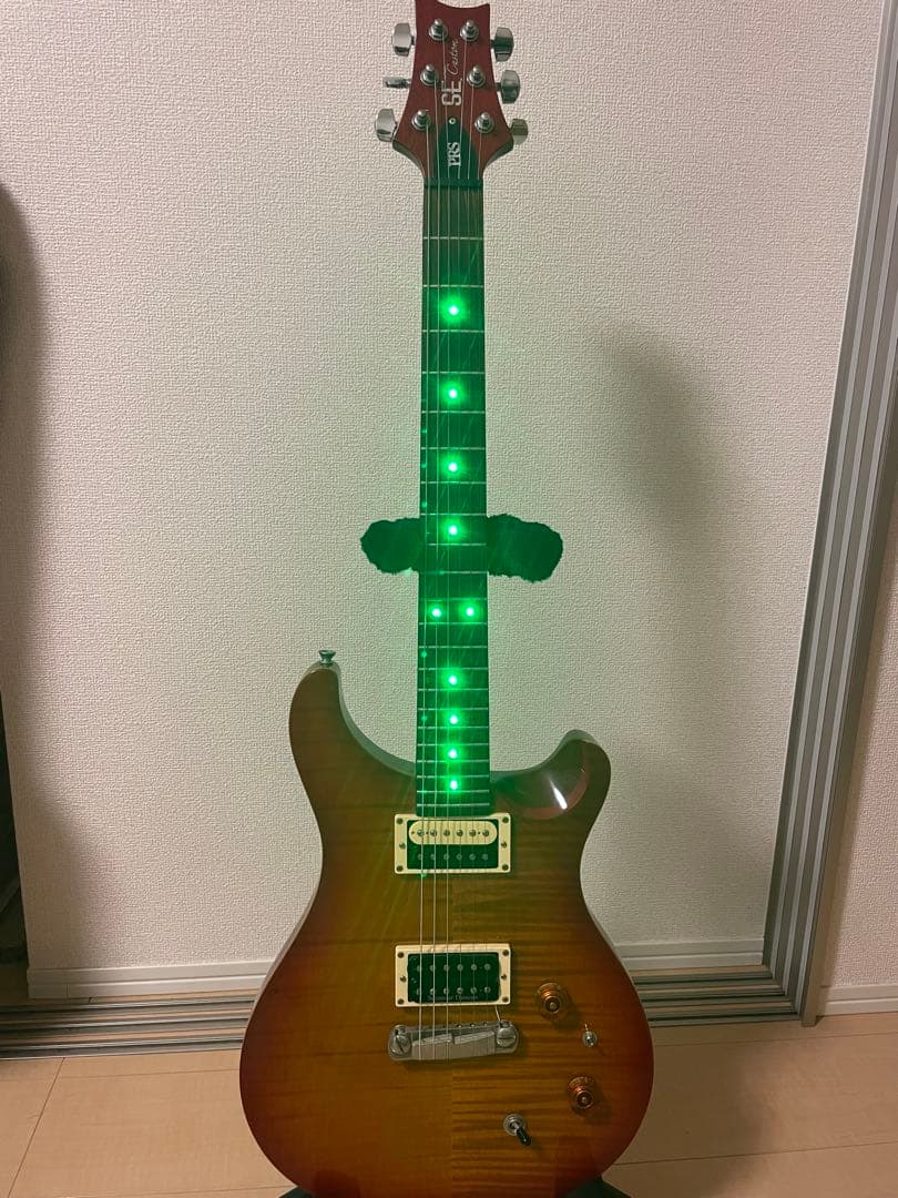 ダンカンSH-4搭載！PRS SE 指板LEDmod