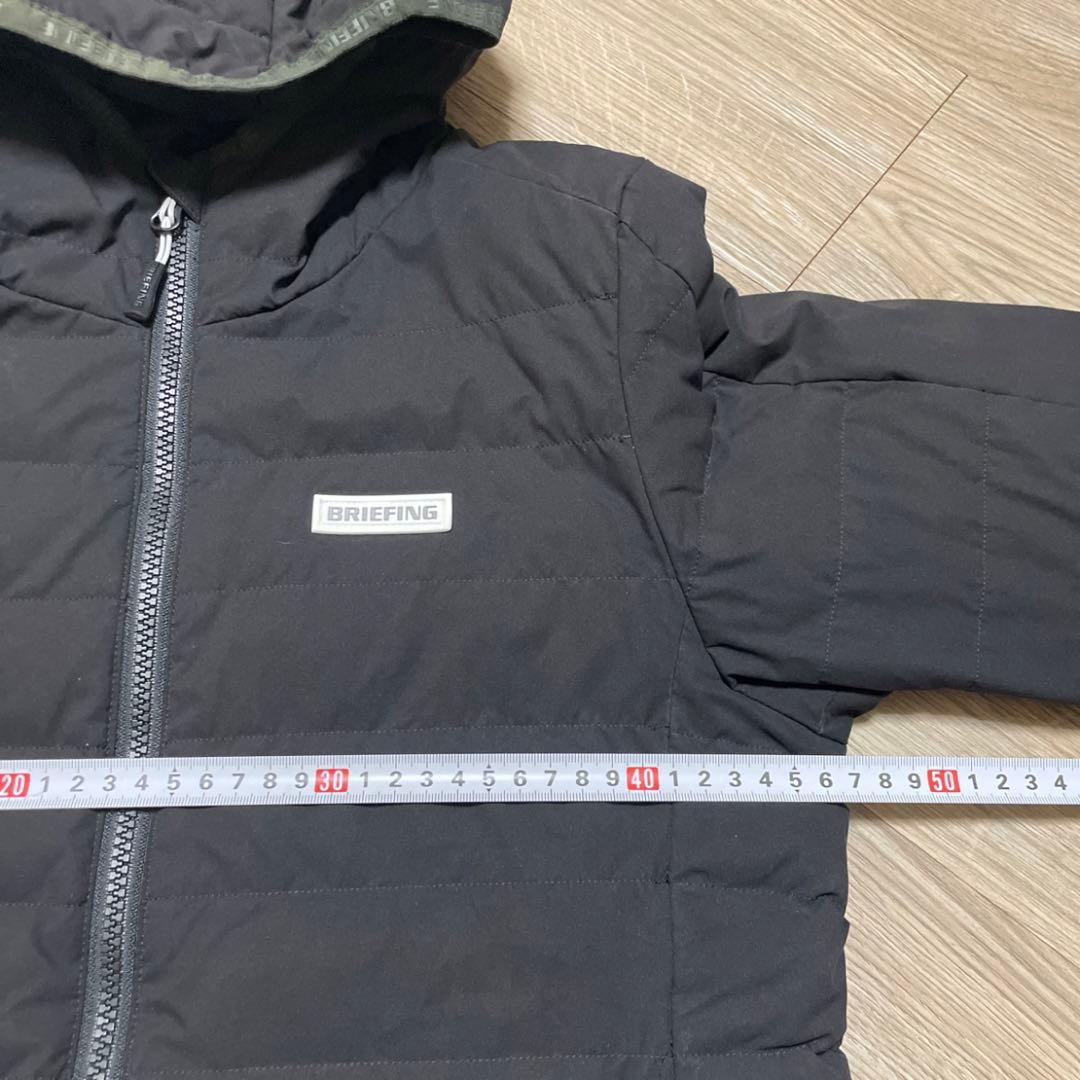 BRIEFING ブリーフィング Taion電熱 ダウンジャケット ブラック