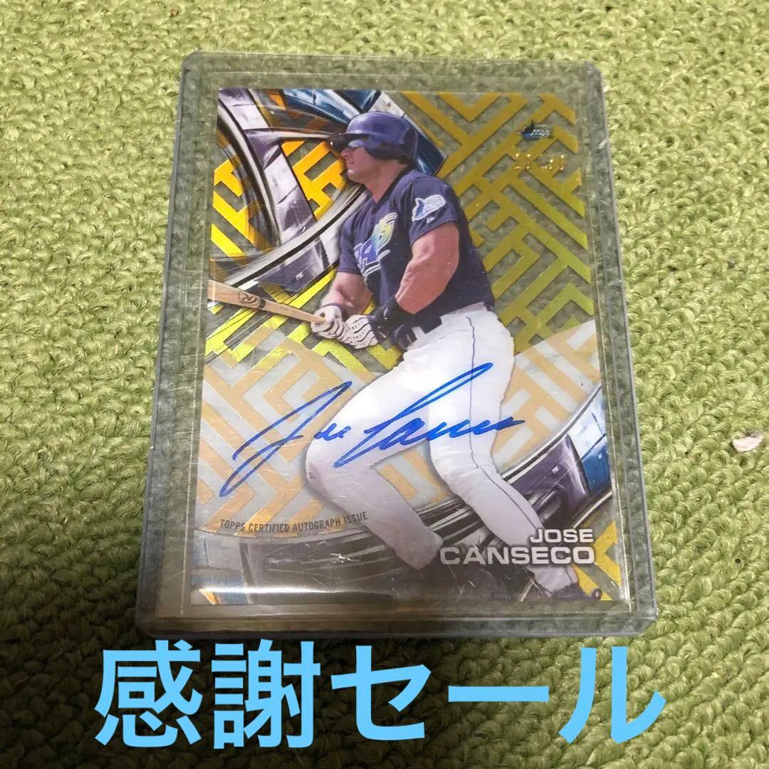 ホセカンセコ直筆サインカ一ド