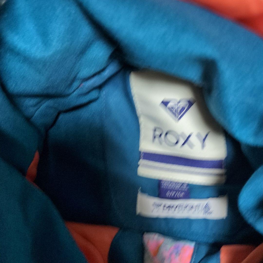 【美品】ROXY　スノボウェア　上下セット　総柄　小花柄　キャメルブラウン　Ｓ