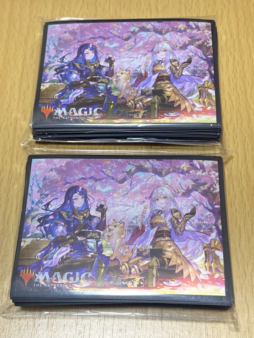 放浪皇のお花見　放浪皇&ナーセット　スリーブ　50枚×2個セット