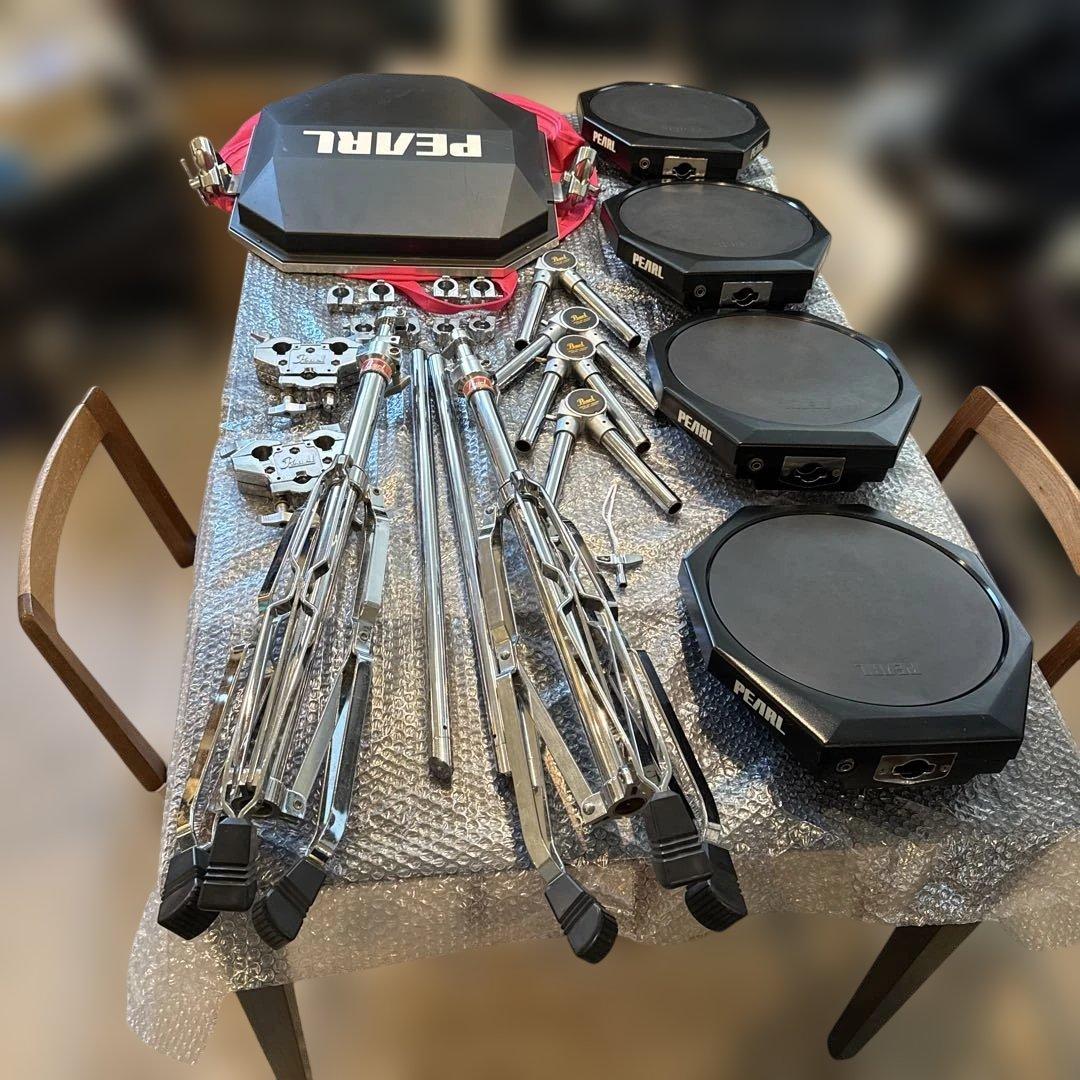 希少品 PEARL Drum-X パッド 5枚セットシンセ電子ドラム⭐︎