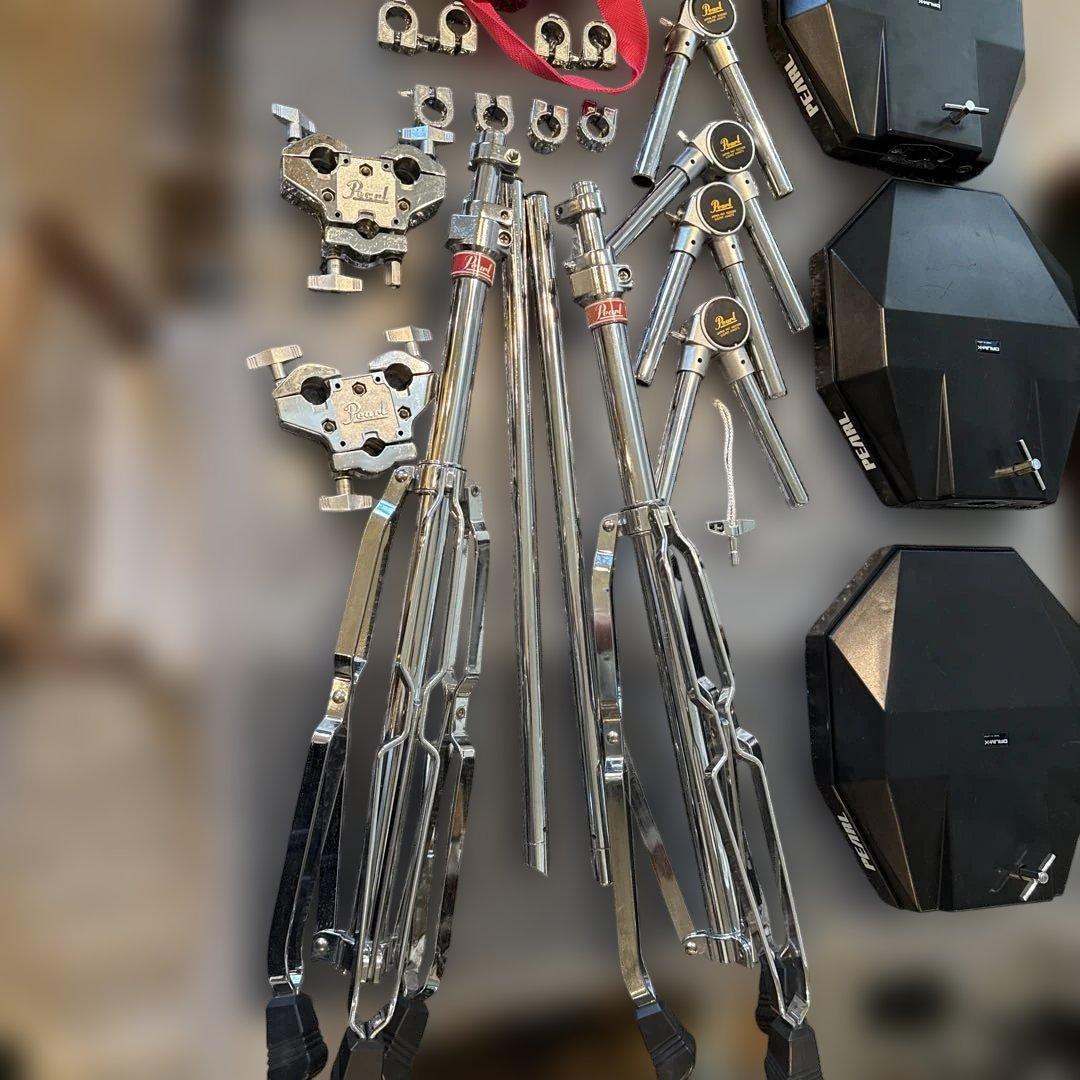 希少品 PEARL Drum-X パッド 5枚セットシンセ電子ドラム⭐︎