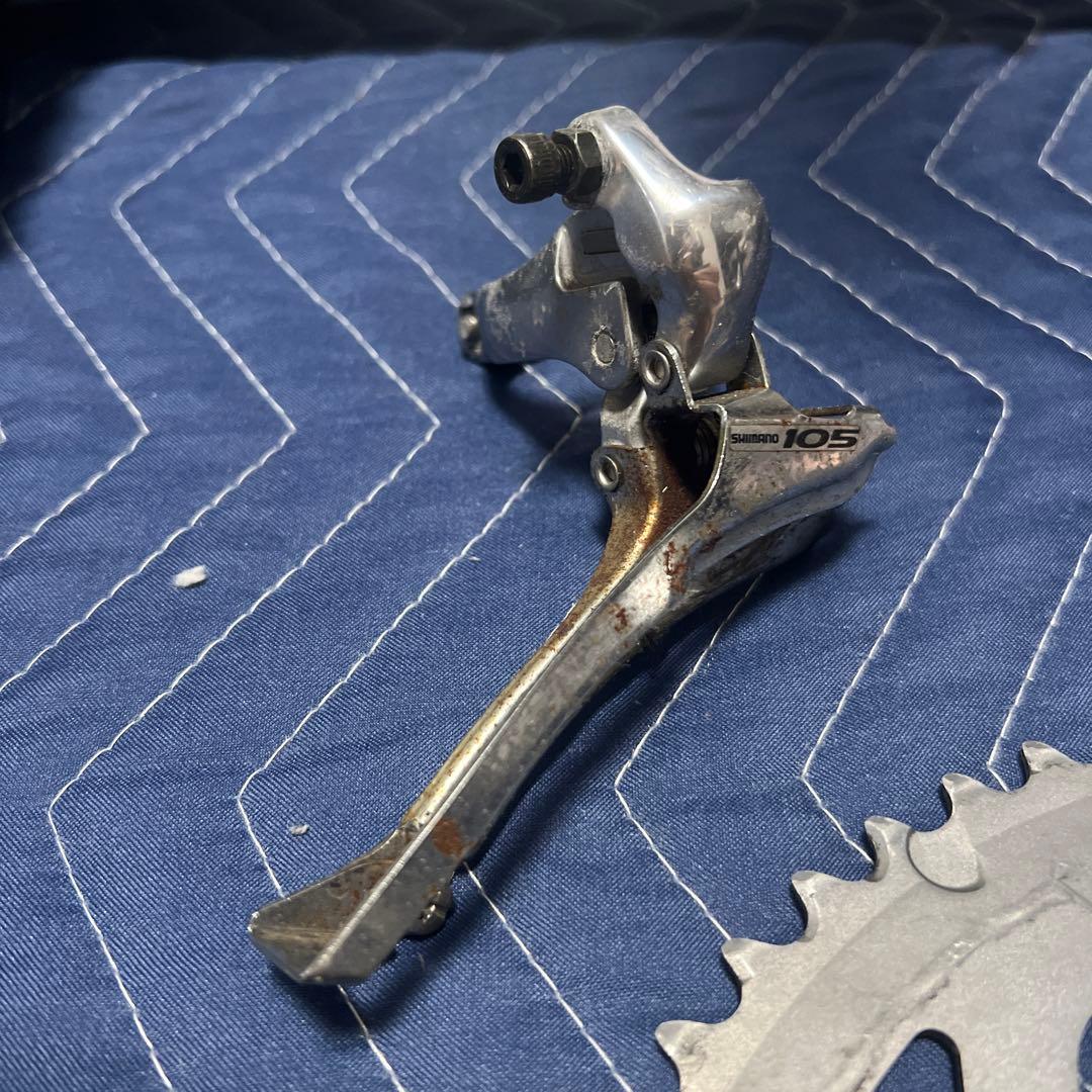 SHIMANO FC-5800 クランク、チェーンリング53/39