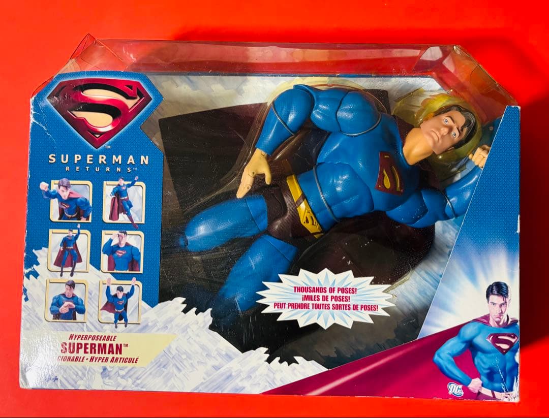 激レア 未使用 高さ約40cmスーパーマン リターンズ フィギュア
