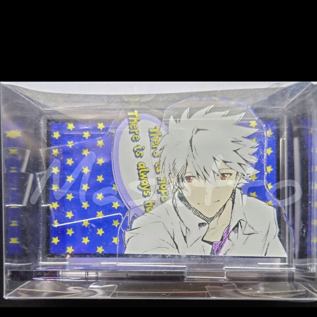 【稀少品】エヴァンゲリオン カヲル アクリルジオラマ CAFE&DINNER