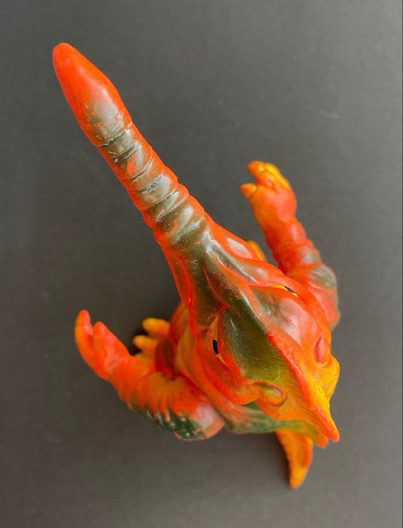 ブルマァク　 帰ってきたウルトラマン　サータン　 オレンジ成型　公開当時品