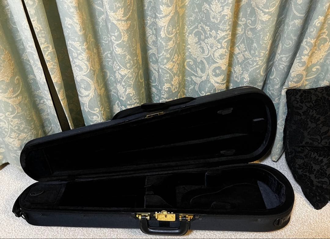 スーパーライト バイオリンケース シェイプト　(三角)型 ブラック