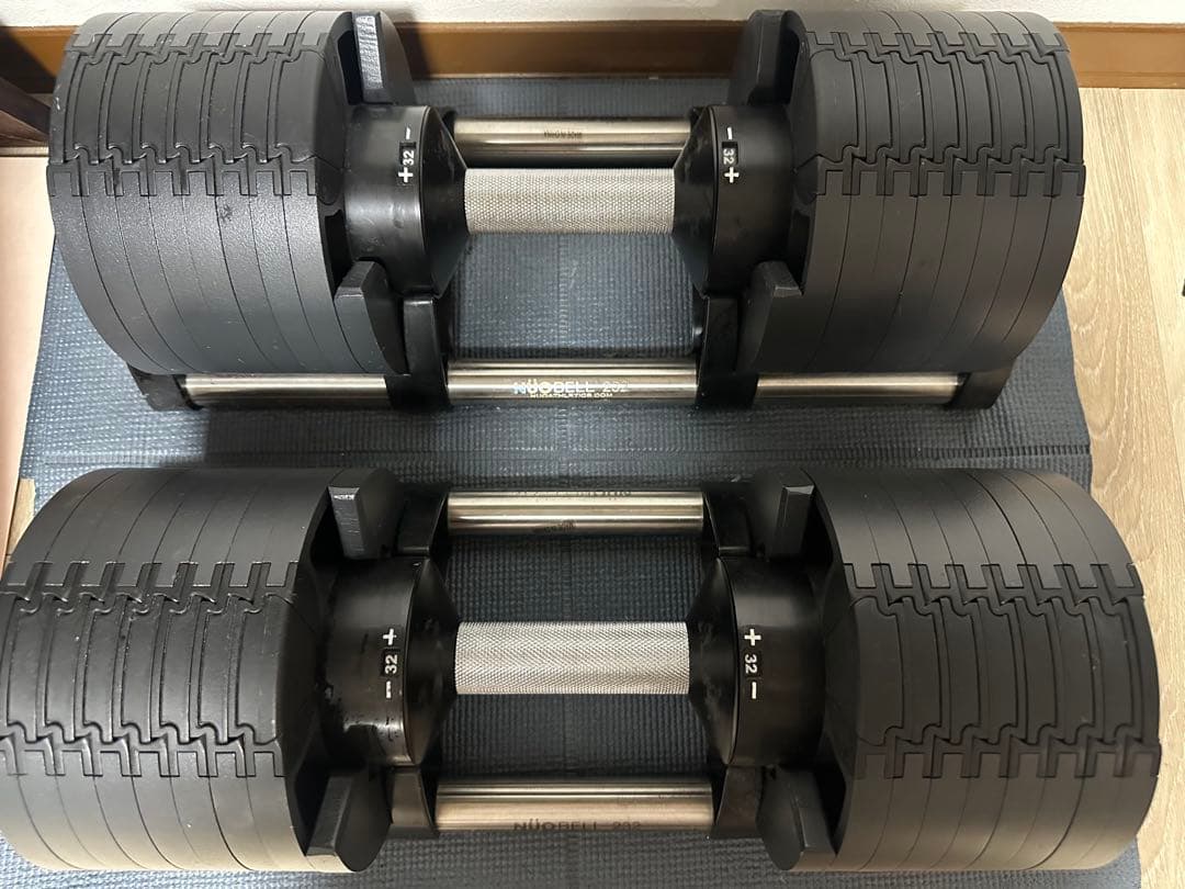 NÜOBELL 232 可変式ダンベル 可変式ダンベル 32kg 2kg刻み②