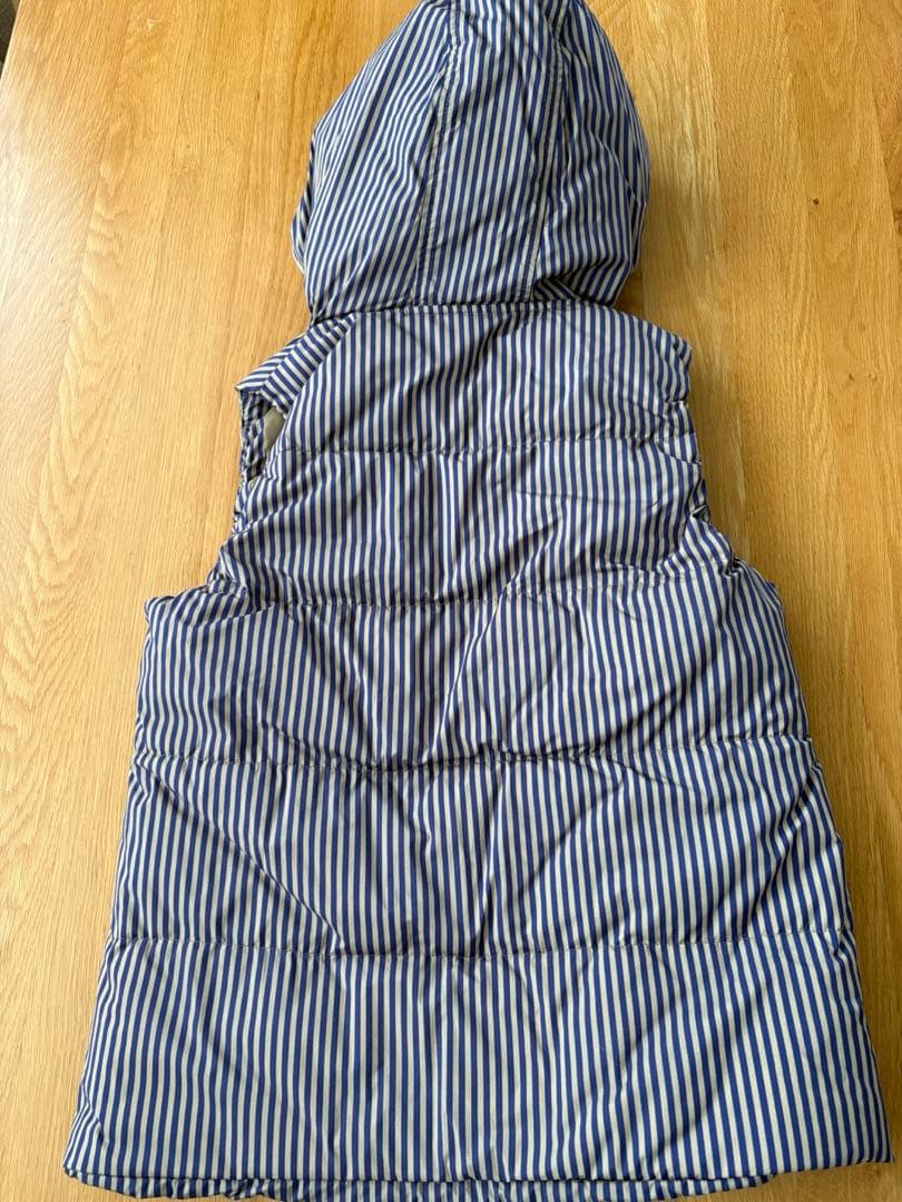 【新品】MASTER BUNNYフード付ダウンベスト　マスターバニーSサイズ