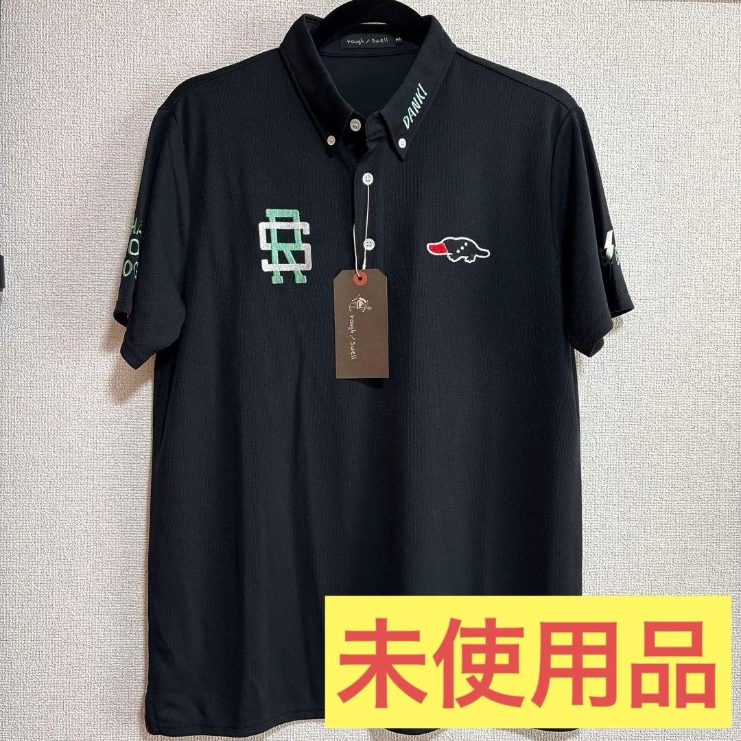 未使用品rough&swell ラフアンドスウェル　黒シャツ 1961年刺繍