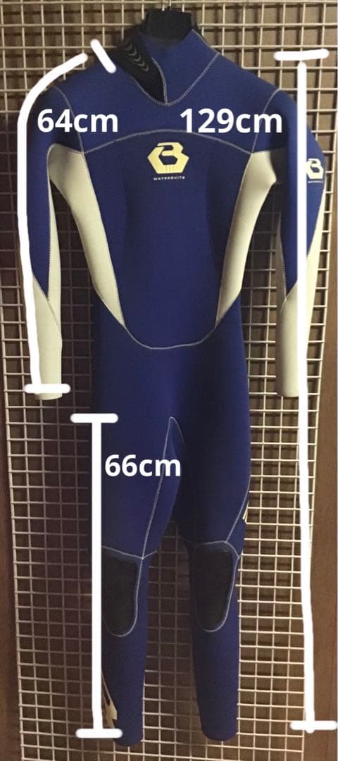 Be wetsuitsビーウエット防水zipレディース 3mフルスーツ