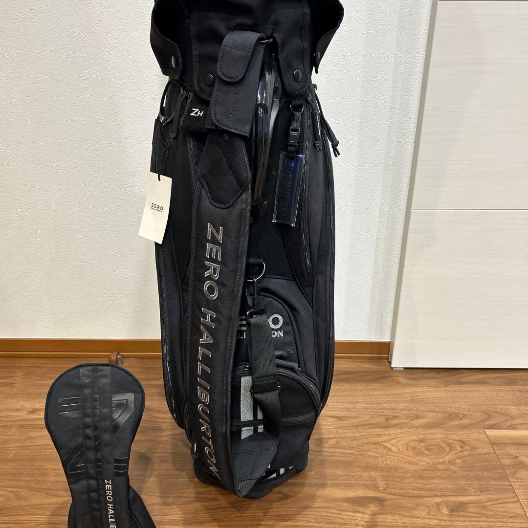 新品 定価88000円 ゼロハリバートン キャディバッグ ドライバーカバーセット