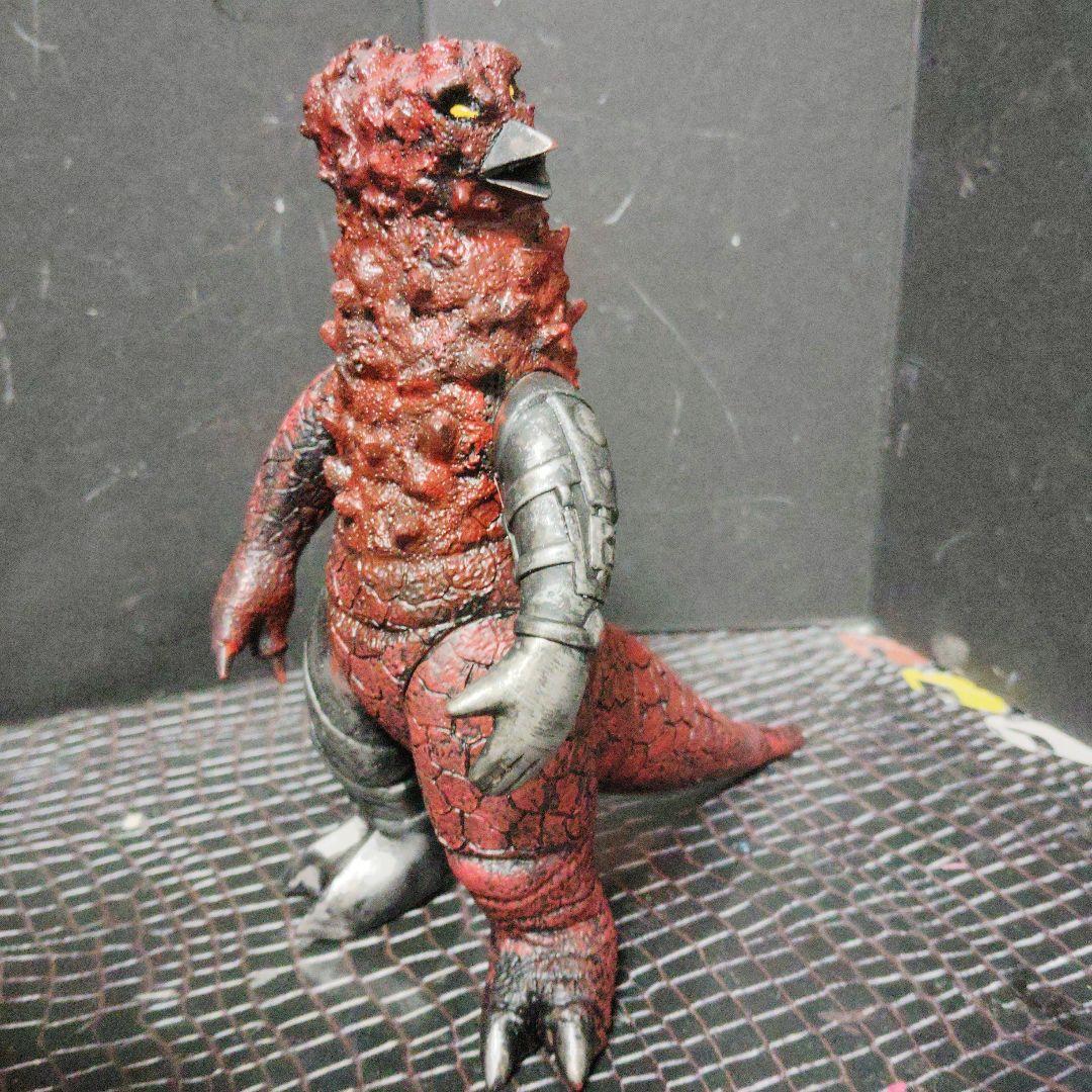 上野淳子ウルトラ怪獣旧型ソフビガルベロス.パンドン.アクマニアム.カデンダ