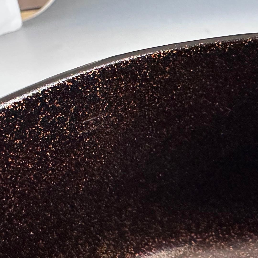 茶道具　乾漆　山寺絵　茶碗　吉田華正　共箱　加賀蒔絵　山形　松尾芭蕉　奥の細道