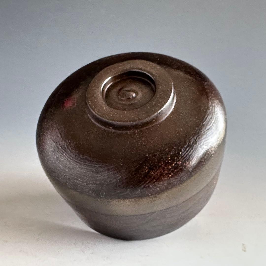 茶道具　乾漆　山寺絵　茶碗　吉田華正　共箱　加賀蒔絵　山形　松尾芭蕉　奥の細道